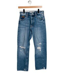 MOTHER The Tomcat Ankle Mid-Rise Straight Leg Jeans Size 27